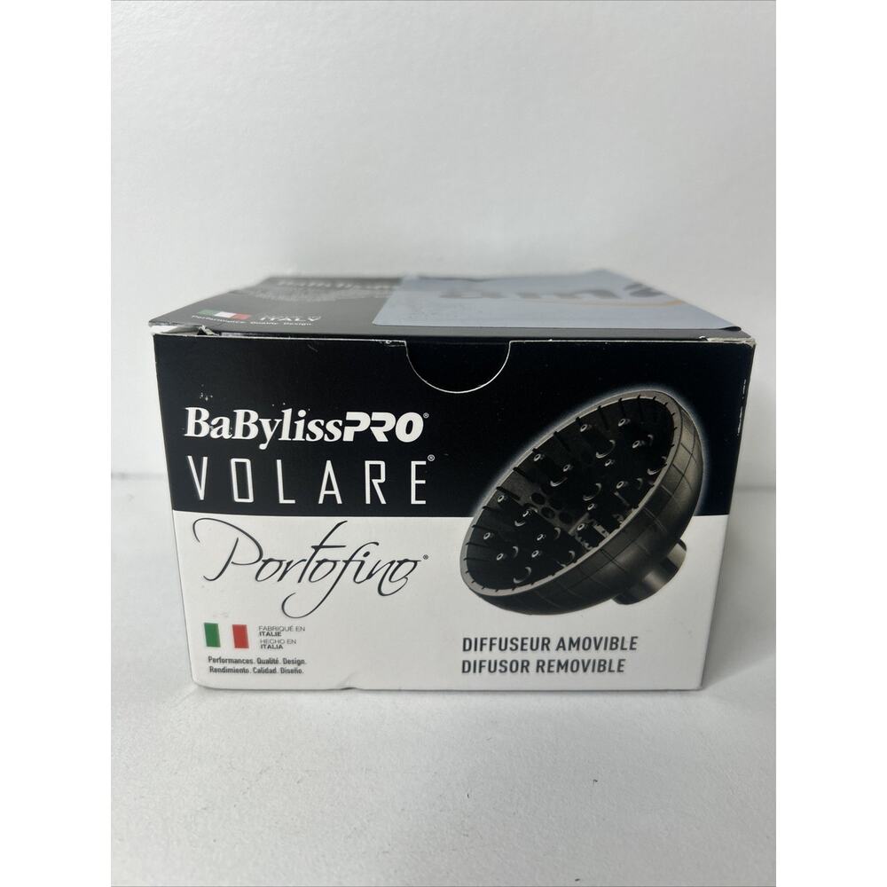 BaBylissPRO Slide-On Diffuser Attachment for Hair Dryer - for Volare or Portofin